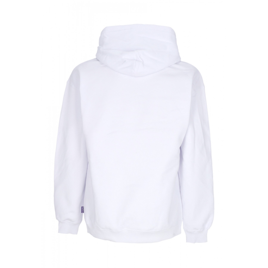 felpa cappuccio uomo tentacles logo hoodie WHITE