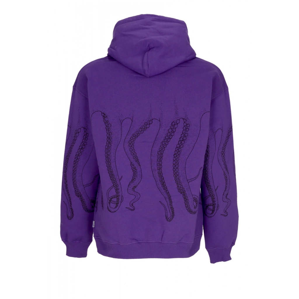 felpa cappuccio uomo outline hoodie PURPLE