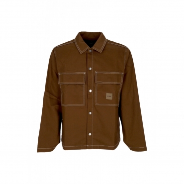 giacca workwear uomo mason shacket ESPRESSO