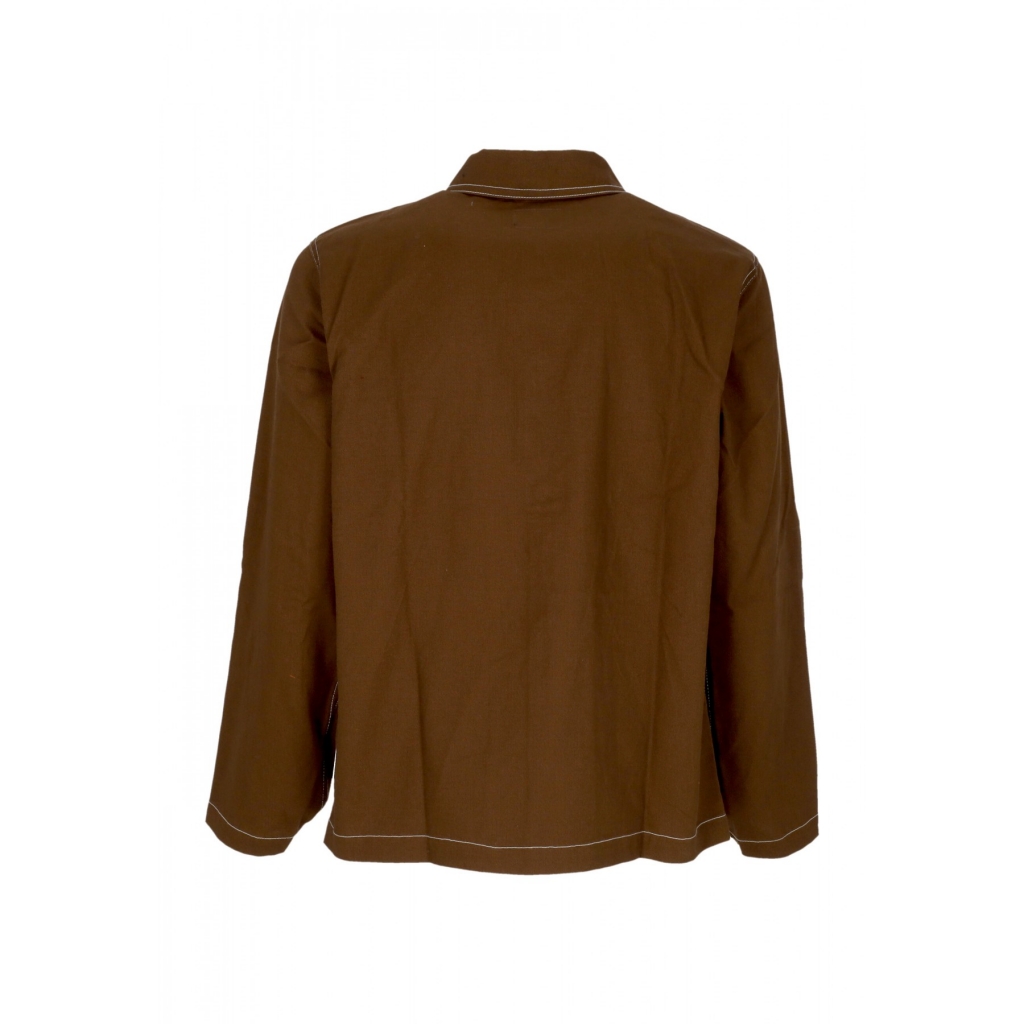 giacca workwear uomo mason shacket ESPRESSO