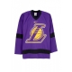 casacca uomo nba courtside hockey jersey loslak FIELD PURPLE/BLACK/AMARILLO