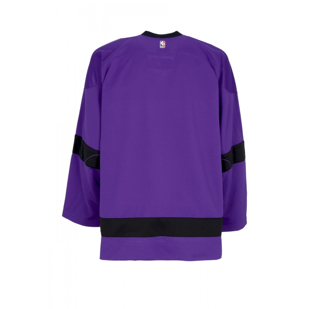 casacca uomo nba courtside hockey jersey loslak FIELD PURPLE/BLACK/AMARILLO