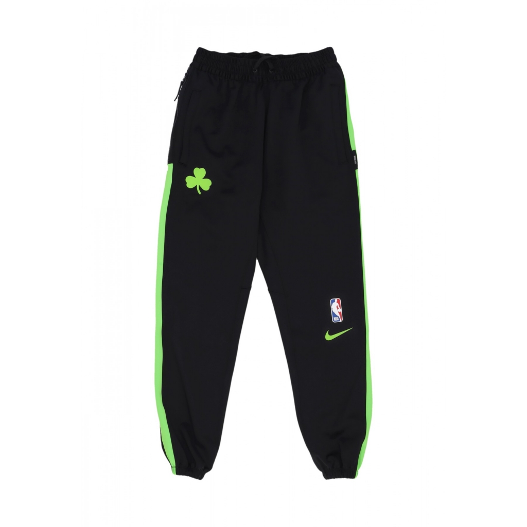 pantalone tuta uomo nba city edition dri-fit showtime pant boscel BLACK/ACTION GREEN