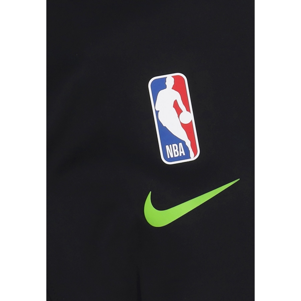 pantalone tuta uomo nba city edition dri-fit showtime pant boscel BLACK/ACTION GREEN