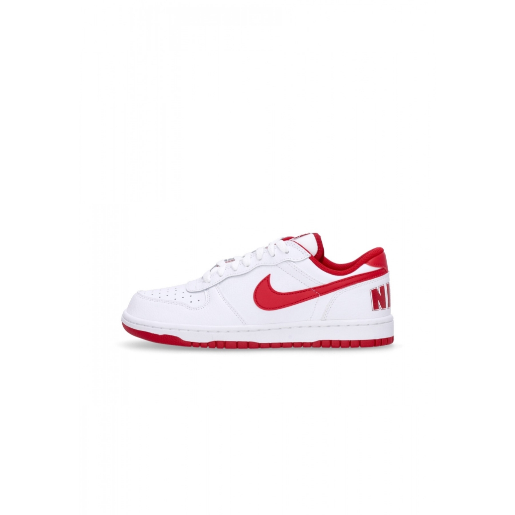 scarpa bassa uomo big low WHITE/GYM RED