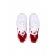 scarpa bassa uomo big low WHITE/GYM RED