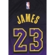 canotta basket uomo nba city edition 2024/25 dri-fit swingman jersey no 23 lebron james loslak FIELD PURPLE