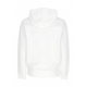 felpa cappuccio uomo nba city edition club hoodie dalmav WHITE/BLACK