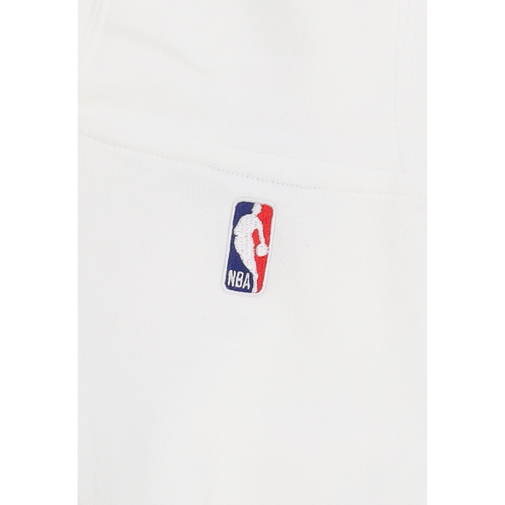 felpa cappuccio uomo nba city edition club hoodie dalmav WHITE/BLACK