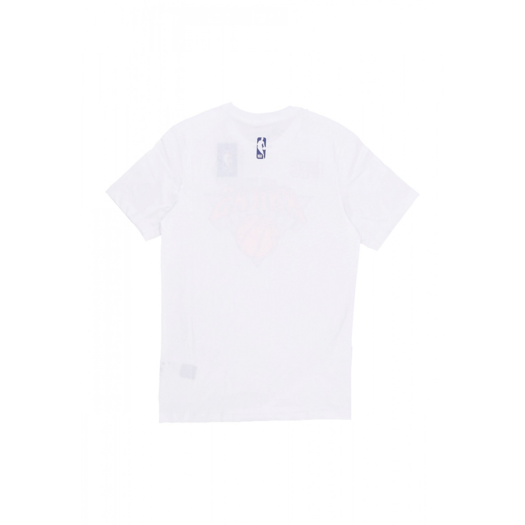 maglietta uomo nba city edition essential  logo tee neykni WHITE