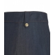 Pantaloni in tencel blu scuro