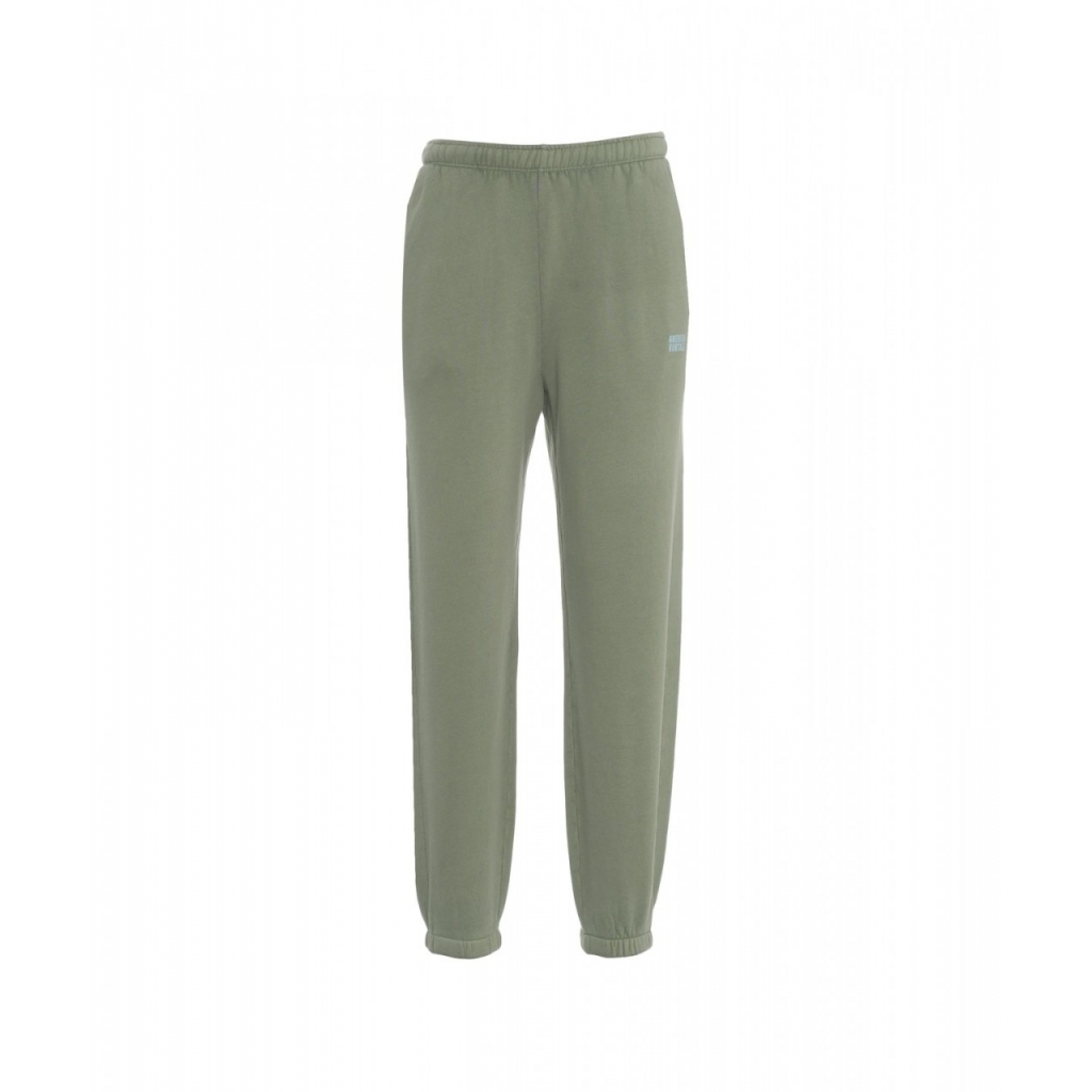 Pantaloni da jogging con logo Izubird verde