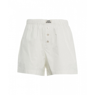 Pantaloncini boxer bianco