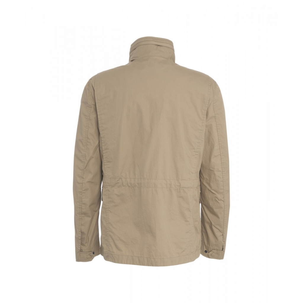 Blouson sfoderato David marrone chiaro