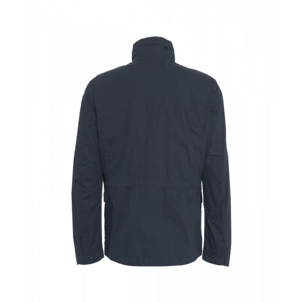 Blouson sfoderato David blu scuro