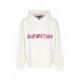 felpa leggera cappuccio uomo flying emblem hoodie WHITE