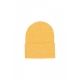 cappello uomo label cuff beanie YELLOW CREAM