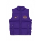 piumino smanicato uomo nba city edition puffer vest loslak FIELD PURPLE