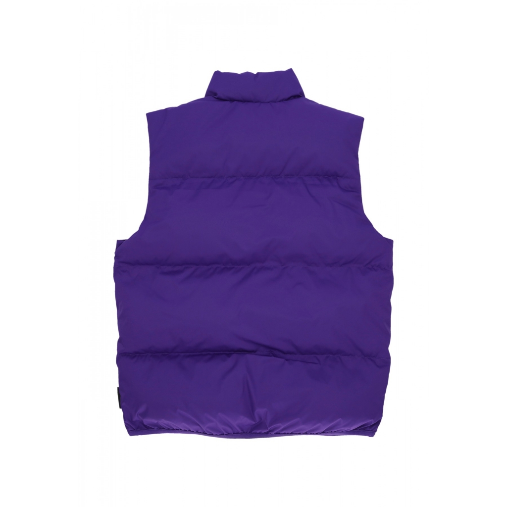 piumino smanicato uomo nba city edition puffer vest loslak FIELD PURPLE