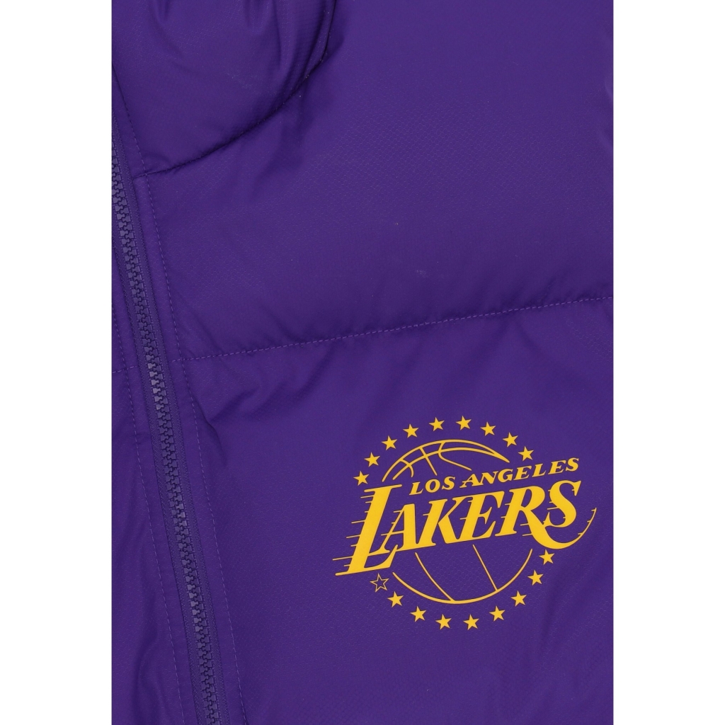 piumino smanicato uomo nba city edition puffer vest loslak FIELD PURPLE