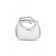 borsetta donna w puffy mini bag SILVER