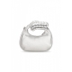 borsetta donna w puffy mini bag SILVER