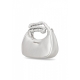 borsetta donna w puffy mini bag SILVER