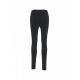 Leggings in jersey elasticizzato nero