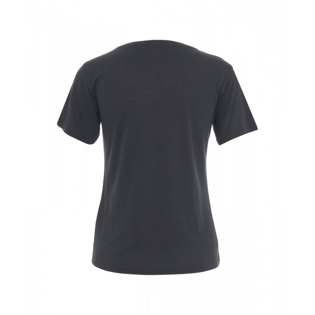 T-shirt a girocollo nero