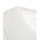 T-shirt a girocollo bianco