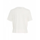 T-shirt in misto viscosa bianco