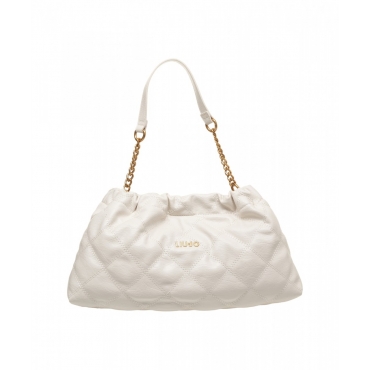 Borsa hobo Sirin Small bianco