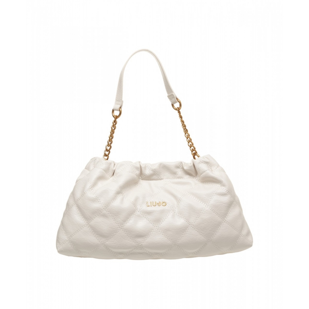 Borsa hobo Sirin Small bianco