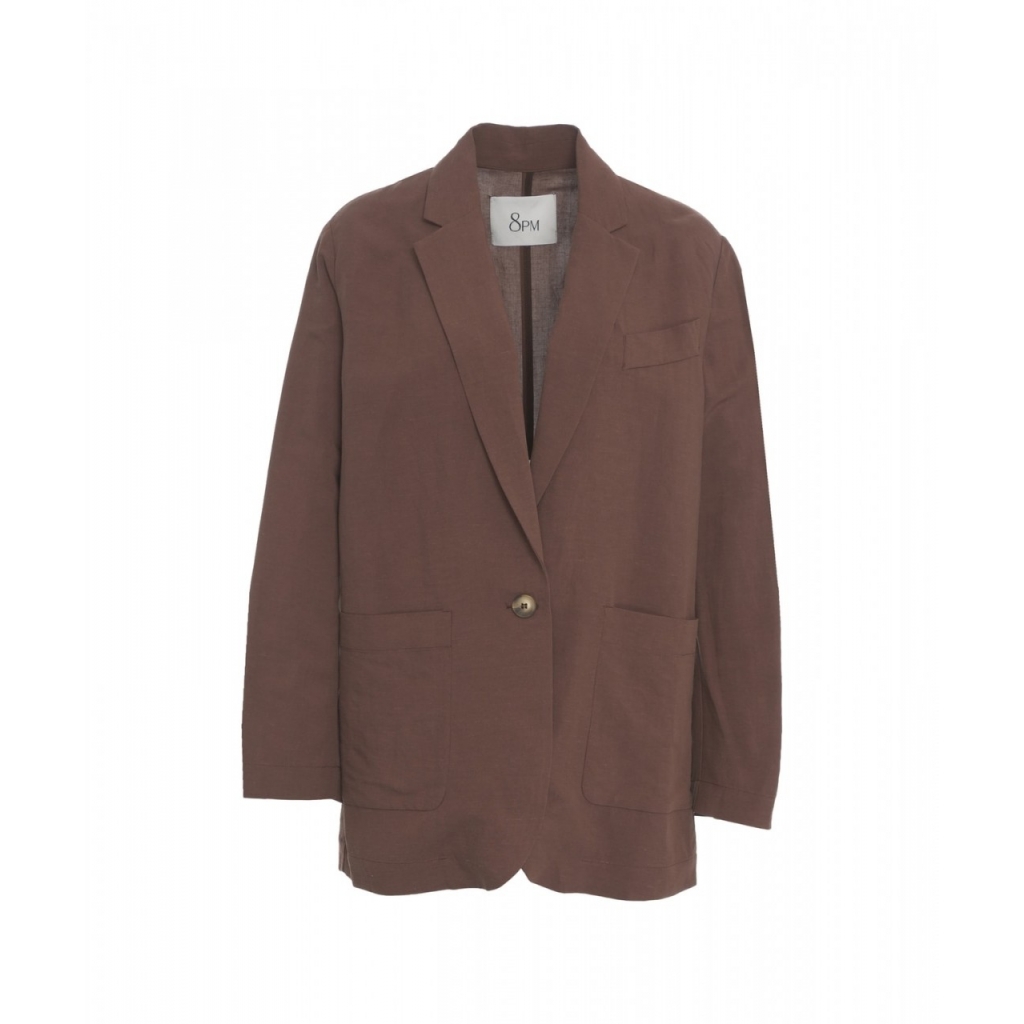 Blazer monopetto Costes marrone