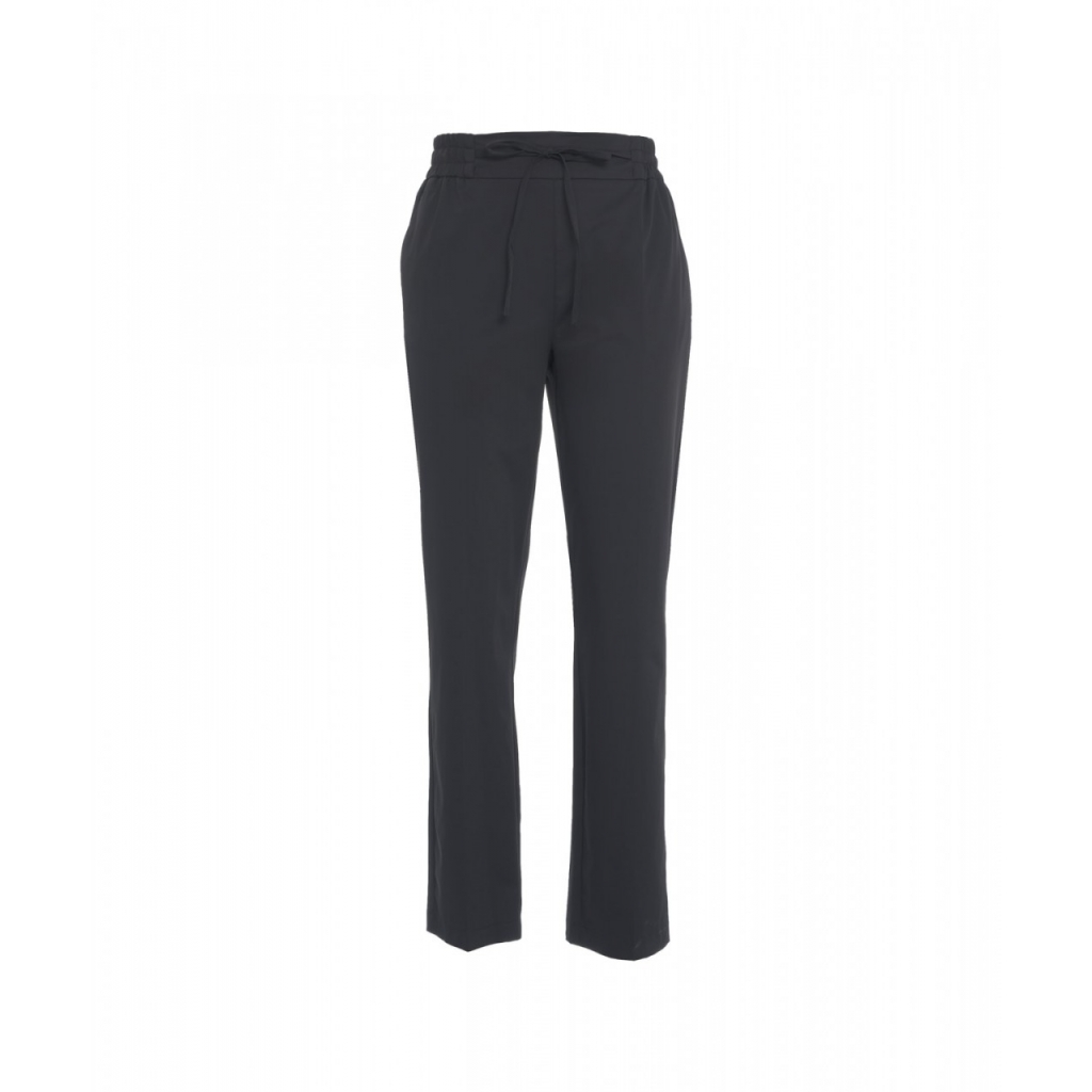 Pantaloni straight leg nero