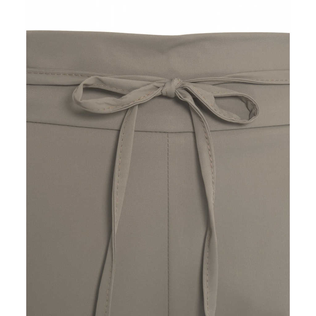 Pantaloni straight leg grigio