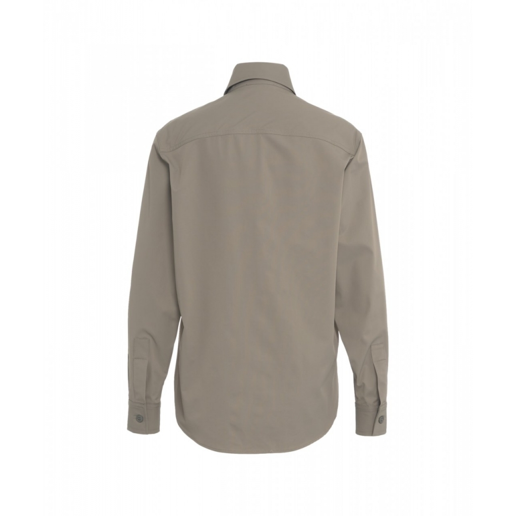 Giacca overshirt grigio