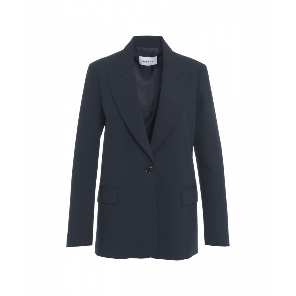 Blazer monopetto blu