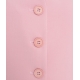 Gilet monopetto rosa