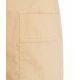 Pantaloncini in popeline beige