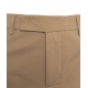 Pantaloni capri in cotone marrone chiaro