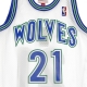 canotta basket uomo nba swingman jersey hardwood classics no21 kevin garnett 1995-96 mintim home ORIGINAL TEAM COLORS