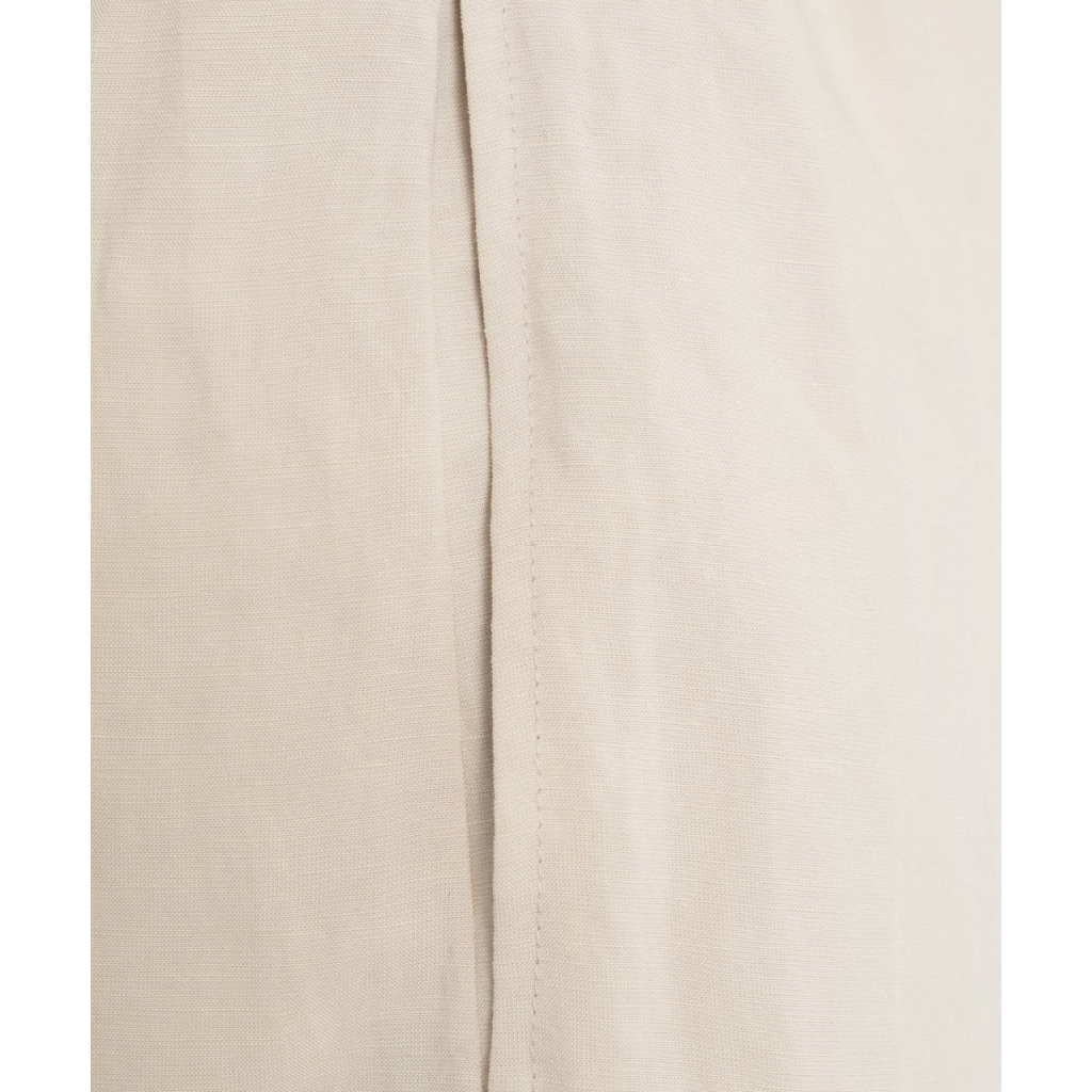 Pantaloncini in misto lino Caruso crema