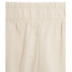 Pantaloncini in misto lino Caruso crema