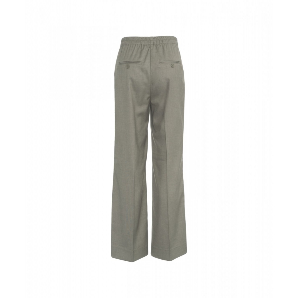 Pantaloni wide leg Sharo verde