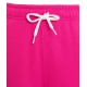 Jogger con logo ricamato pink