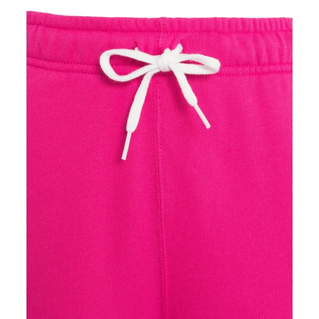 Jogger con logo ricamato pink