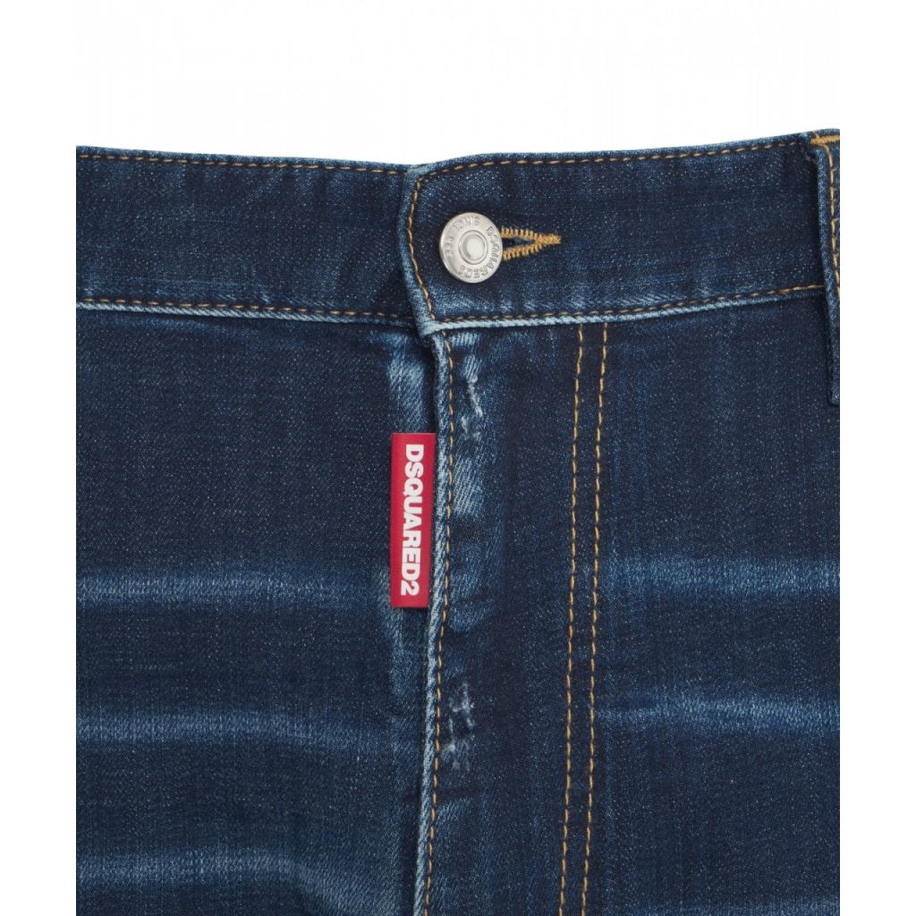 Jeans destroyed London Bro blu scuro