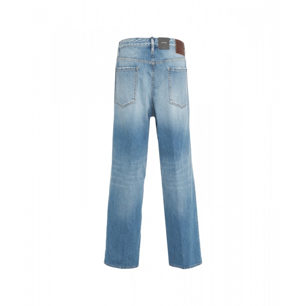 Jeans baggy Loose azzurro