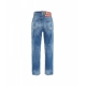 Jeans used look Boston azzurro